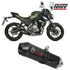 Scarico Completo MIVV Oval Carbonio Coppa Carbonio KAWASAKI Z 650 2017 > 2023