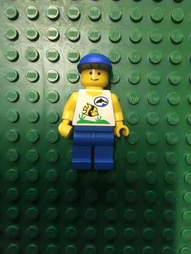 Lego omino acquario - lego, pesce