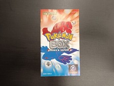 NOTICE SEULE Pokémon Box Rubis & Saphir Nintendo Gamecube GC Game Cube