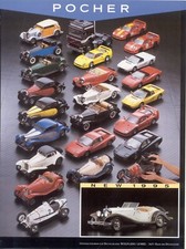 pagina pubblicitaria POCHER 1995 Neuheiten - BBURAGO Mercedes Roadster  D  aa