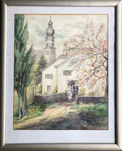 Paesaggio impressionista con - paesaggio,