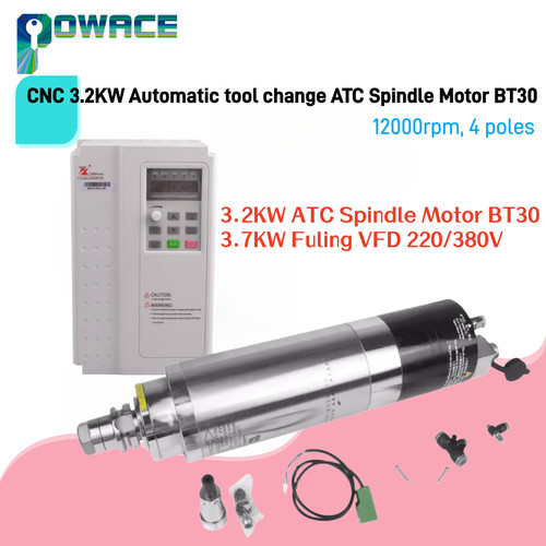 Cnc 2kw 12000rpm - 12000rpm, cambio