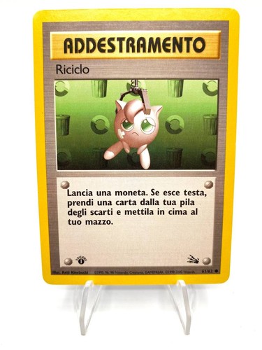 Carta pokemon riciclo 62 - carta,