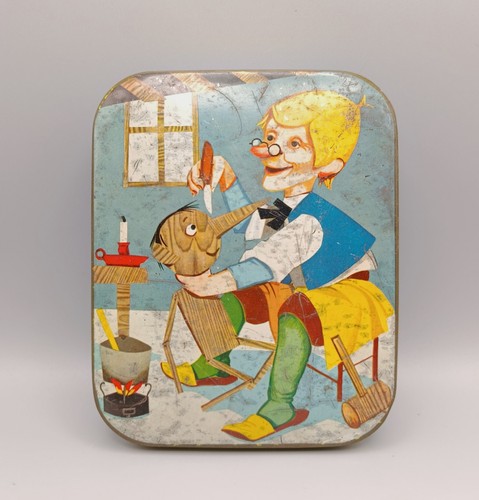 Scatola latta pinocchio - scatola, di