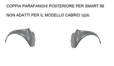 COPPIA PARAFANGO POSTERIORE POS DX E SX SMART FORTWO 1998 > 2007 98 AL 2007 NERI