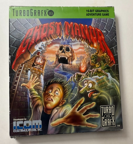 Ghost manor turbografx - ghost, turbografx-16