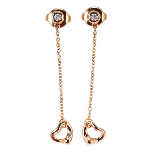 Orecchini tiffany co k18pg - orecchini,