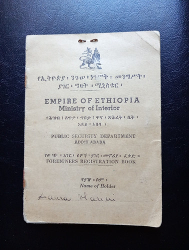 Passaporto empire ethiopia - passaporto,