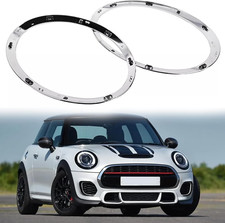 2 Pezzi Mini Anello Di Ricambio per Fari Auto Compatibili Con Mini Cooper F55 F5