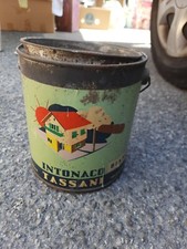 latta tanica epoca vintage Intonaco Tassani Bolzaneto  P2B4