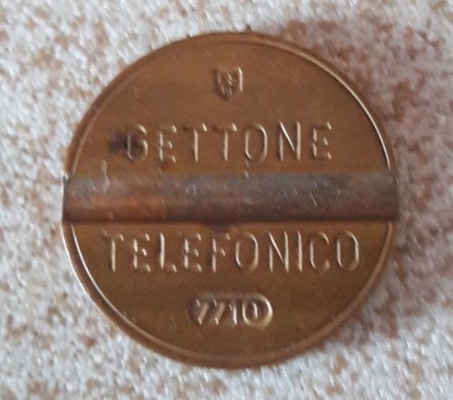 Gettone telefonico 7710 - telefonico, usato