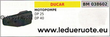 SILENZIATORE MARMITTA SCARICO MOTOPOMPA POMPA IRRORATRICE DUCAR DP 25 40