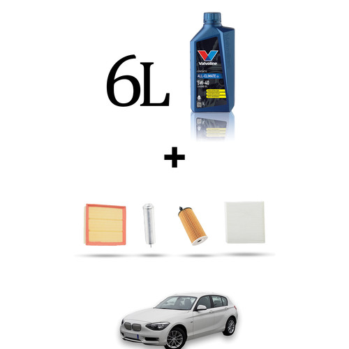 Hoffcar kit tagliando filtri - kit, 4