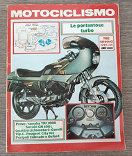 Motociclismo 1 1982 - Yamaha TR1 1000 - Suzuki GN 400 L - Garelli Vip 4