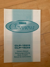 Yamaha Clavinova CLP-152S CLP-153-S Manuale dell'acquirente (1994)