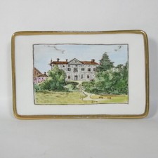 PIATTINO POSACENERE PORCELLANA
