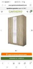 armadio tre ante di Garnero arredamenti nuovo, ancora imballato.