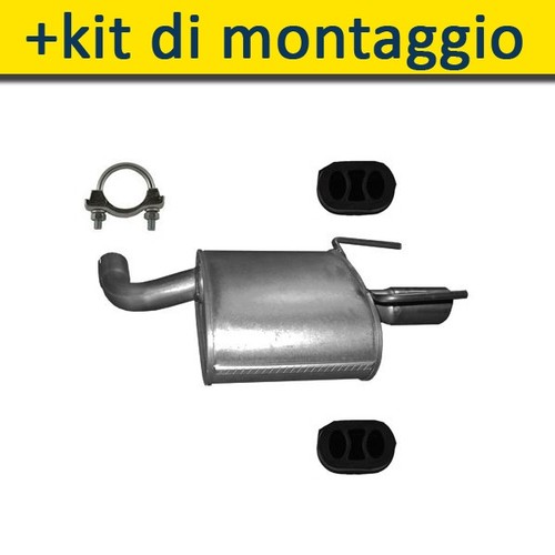 Silenziatore marmitta - silenziatore,