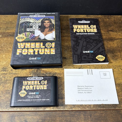 Wheel fortune sega - wheel, (sega