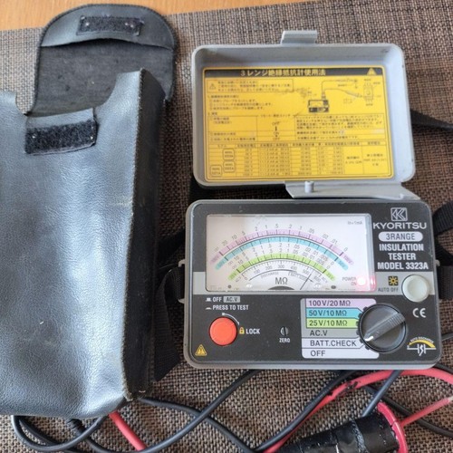 Kyoritsu model 3323a tester - 3323a,