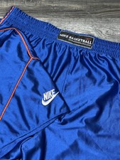 Pantaloncini Vintage Y2K Nike Basketball Reversibili New York Knicks Dazzle L/XL RARI