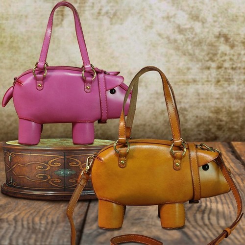 Borsa borsetta vera pelle - e,