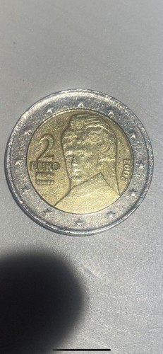 Moneta euro rara austria - rara,