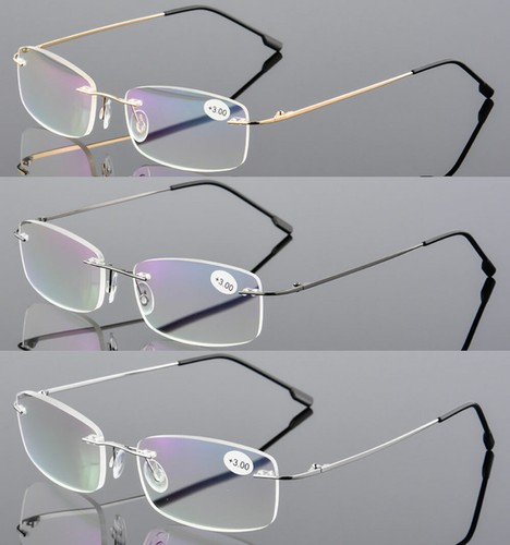 New rimless reading - rimless, glasses