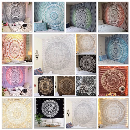 Indian ombre tapestry wall - tapestry,