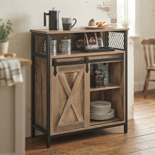 Credenza rustica scorrevole