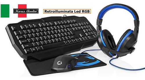 Kit gaming completo 1 - kit, con
