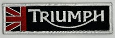 Triumph Toppa Badge Patch Moto Bonneville Tiger Speed