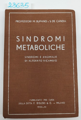 Bufano candia sindromi - de,