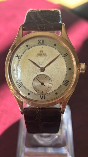 Omega automatic rose gold k - rose,