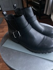 Stivaletti ecopelle taglia 7 