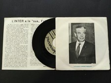 Vinile 45 giri Inter la squadra campione Inno ufficile dei tifosi dell'Inter