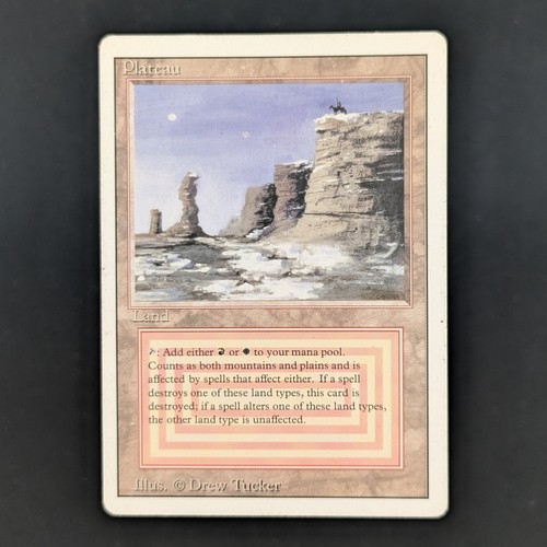 Mtg plateau - plateau, <<//