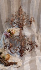 ✨Coppia di appliques in metallo stile Barocco