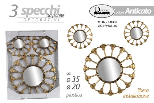 Set specchi parete - set,