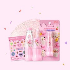 AMUSE x MY MELODY & KUROMI Sparkle Soda Lip Balm 3,6g + Adesivo Edizione Limitata