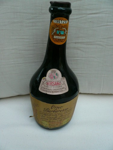 Bottiglia barbaresco bersano - bottiglia,
