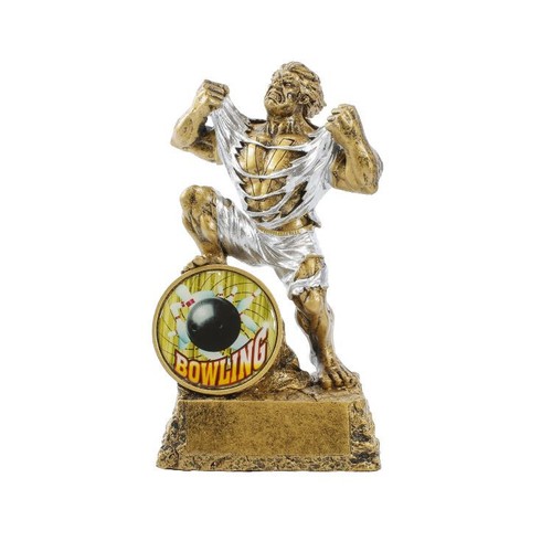 Trofeo bowling monster inciso - bowling,