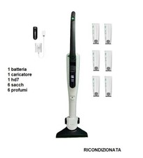 SCOPA ELETTRICA VORWERK FOLLETTO  VK 7 ULTIMO MODELLO SENZA CAVO 1 ANN0 GARANZIA