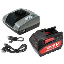 Set: batteria 28V 2Ah +
