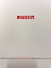 Calendario PIRELLI 1991  “Pavimenti In Gomma.  Raro. Nuovo.