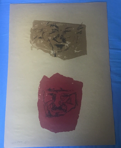 Piero manai litografia - manai, a