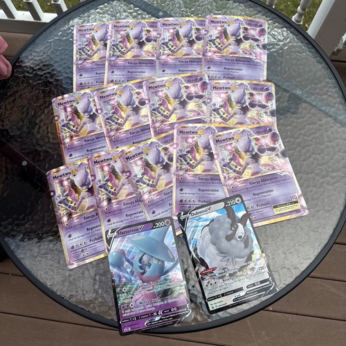 Carta jumbo mewtwo - jumbo, ex