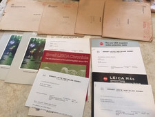 4 BUSCOLI LEITZ IN BUSTE