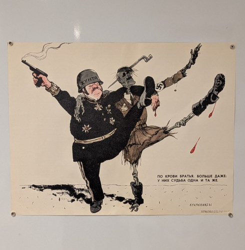 Poster guerra fredda - fredda,
