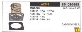 Filtro gasolio diesel acme - filtro,